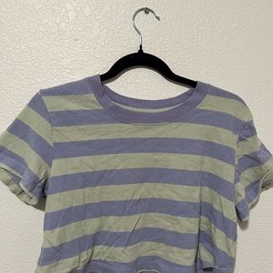 Urban Outfitters Baby Doll Tee | Size S/M | Striped